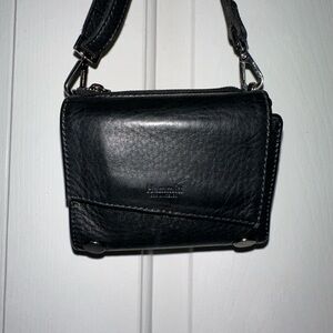 HAMMITT Leather Crossbody Wallet